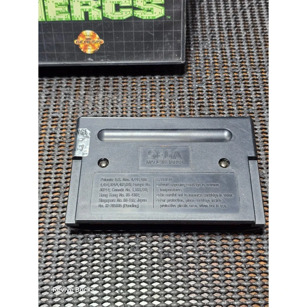 Mercs W/Reg Card (Sega Genesis, 1991) Game and Case Tested Working‎ Great Cond.